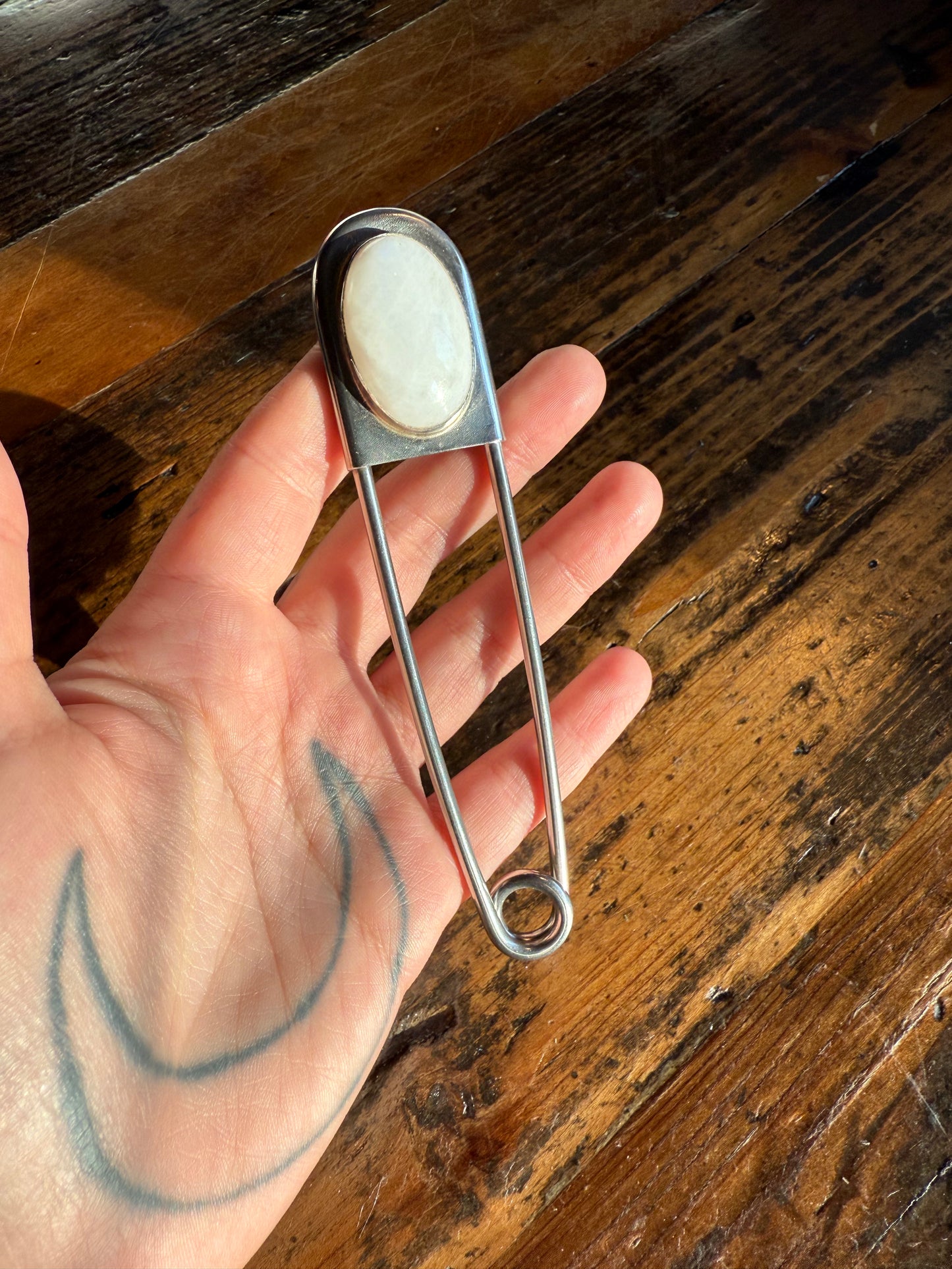 Sinner’s safety pin