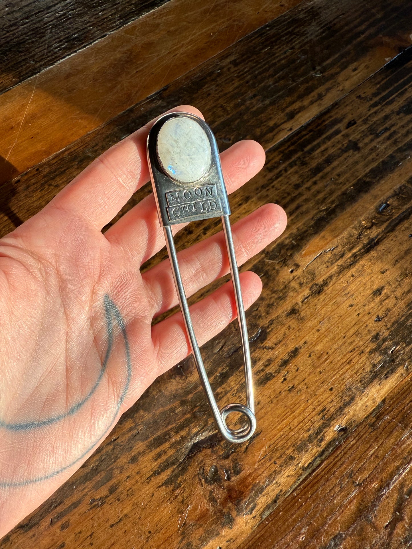 Sinner’s safety pin